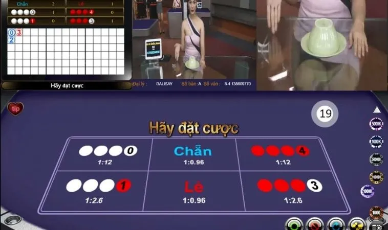 Khám Phá Trò Chơi Xóc Đĩa Tại ST666: Cơ Hội Kiếm Tiền 2 Các cửa cược trong game Xóc Đĩa Tại ST666
